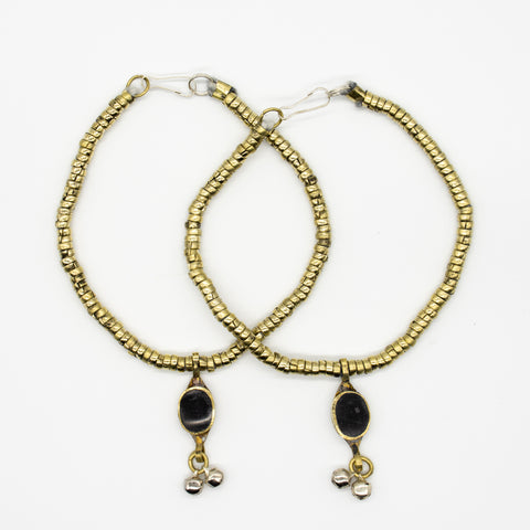 Turkman Tribal Long Coins & Chains Necklace