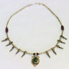 Antique Bead & Coins Chocker Necklace
