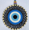 Boho Handmade Crochet Booties with Evil Eye Stone